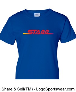 Logo Fitted Tee - royal Design Zoom